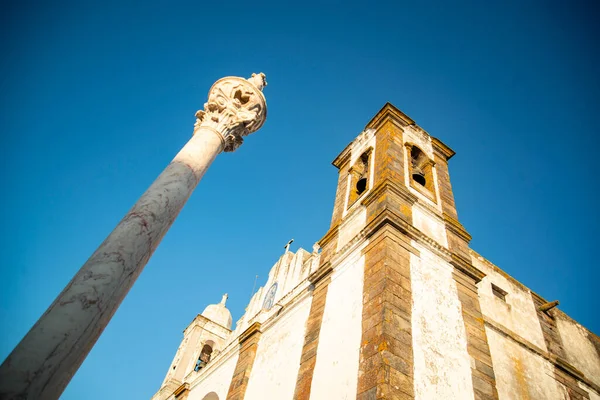 Церковь Igreja Nossa Senhore Logao Деревне Монсараз Алентежу Португалии Португалия — стоковое фото
