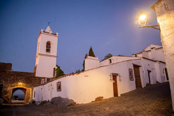 Campanário Aldeia Monsaraz Alentejo Portugal Portugal Monsaraz Outubro 2021 — Fotografia de Stock