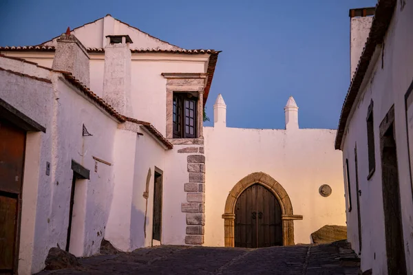 Liten Gränd Byn Monsaraz Alentejo Portugal Portugal Monsaraz Oktober 2021 — Stockfoto