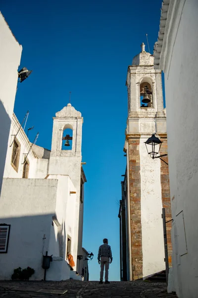 ポルトガルのAlentejoにあるMonsaraz村の教会Igreja Nossa Senhore Logao ポルトガル モンサラズ 2021年10月 — ストック写真