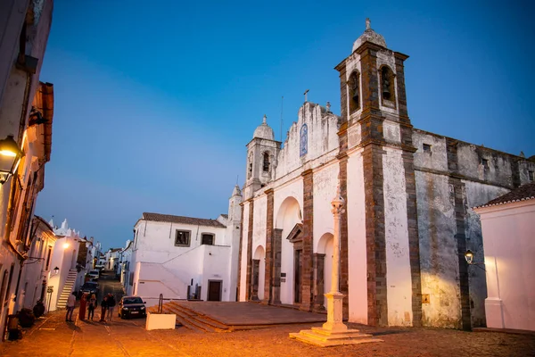 Церковь Igreja Nossa Senhore Logao Деревне Монсараз Алентежу Португалии Португалия — стоковое фото