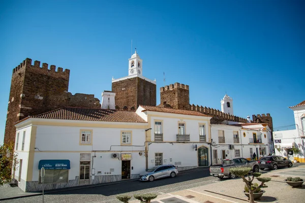 葡萄牙Alentejo的Alandroal村的Castelo Alandroal 葡萄牙 Alandroal 2021年10月 — 图库照片