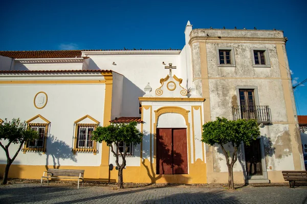 Igreja Misericórdia Cidade Castelo Avis Alentejo Portugal Portugal Avis Outubro — Fotografia de Stock