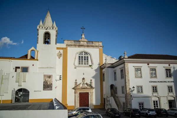 Igreja Och Convento Sao Bento Avis Och Camara Kommun Staden — Stockfoto