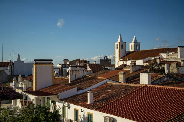 View Town Castle Avis Church Misericordia Alentejo Portugal Portugal Avis — Stock Photo, Image