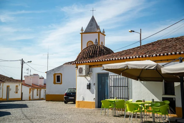 Church Igreja Paroquial Esperanca Portugáliai Alentejo Városában Található Esperanca Faluban — Stock Fotó