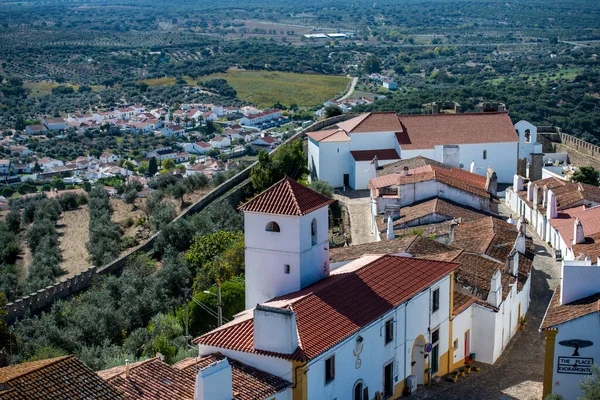 Casco Antiguo Pueblo Evoramonte Alentejo Portugal Portugal Evoramonte Octubre 2021 —  Fotos de Stock