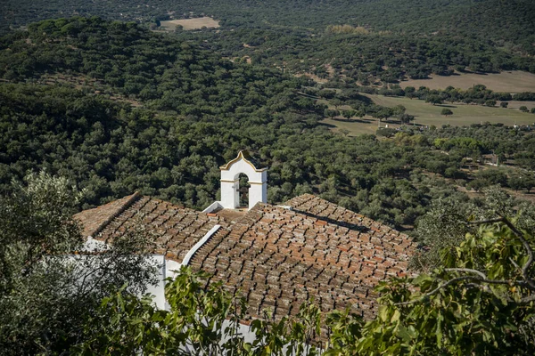 Portekiz Alentejo Daki Evoramonte Köyünde Küçük Bir Kilise Portekiz Evoramonte — Stok fotoğraf