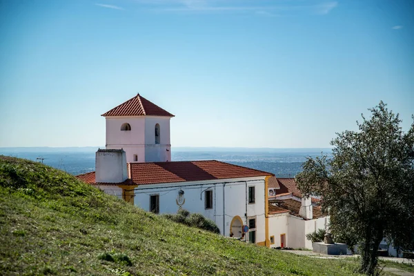 Stare Miasto Wiosce Evoramonte Alentejo Portugalii Portugalia Evoramonte Październik 2021 — Zdjęcie stockowe