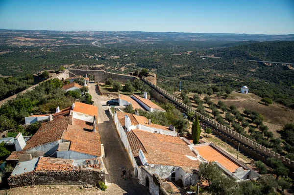 Castelo Evoramonte Селі Еворамонте Алентежу Португалія Португалія Еворамонте Жовтень 2021 — стокове фото