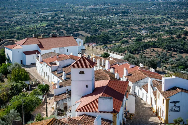 Старе Місто Селі Еворамонте Алентехо Португалія Португалія Еворамонте Жовтень 2021 — стокове фото
