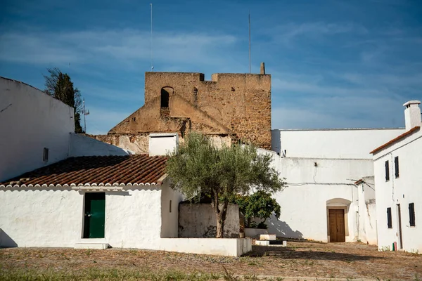 Castelo Ouguela Pueblo Ouguela Alentejo Portugal Portugal Ouguela Octubre 2021 — Foto de Stock