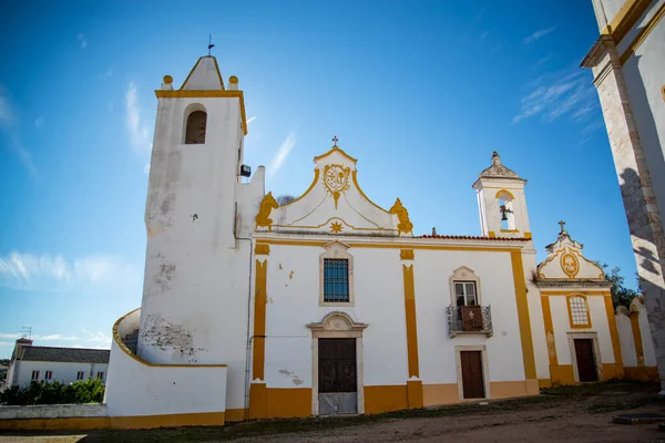 Igreja Nossa Senhora Conceicao Town Castle Veiros Alentejo Portugal Portugal — Stock Photo, Image