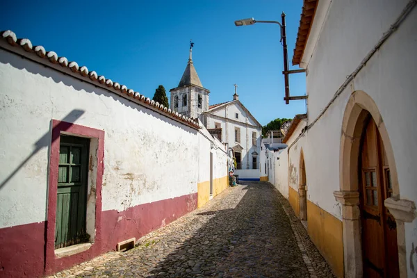Vesnice Uvnitř Hradní Zdi Městě Vila Vicosa Alentejo Portugalsku Portugalsko — Stock fotografie