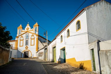 Portekiz 'in Alentejo şehrindeki Alter do Chao köyündeki Convento Alter. Portekiz, Alter do Chao, Ekim 2021