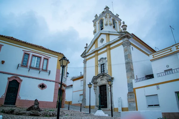 Portekiz Alentejo Daki Alter Chao Köyünde Bir Kilise Portekiz Alter — Stok fotoğraf