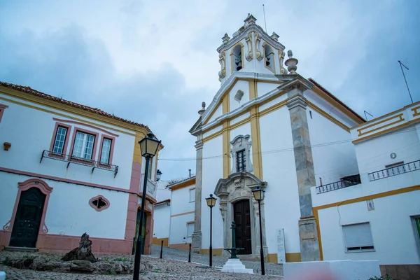 Церква Селі Альтер Чао Алентехо Португалія Portugal Alter Chao October — стокове фото