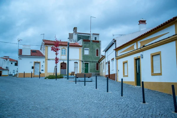 Μια Πλατεία Στο Χωριό Alter Chao Στο Alentejo Της Πορτογαλίας — Φωτογραφία Αρχείου