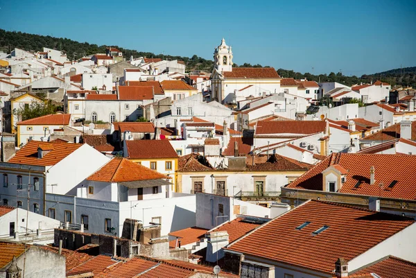 Вид Село Альтер Чао Алентехо Португалія Portugal Alter Chao October — стокове фото