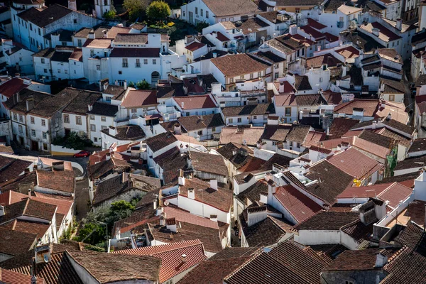 Θέα Την Παλιά Πόλη Castelo Vide Στο Alentejo Της Πορτογαλίας — Φωτογραφία Αρχείου