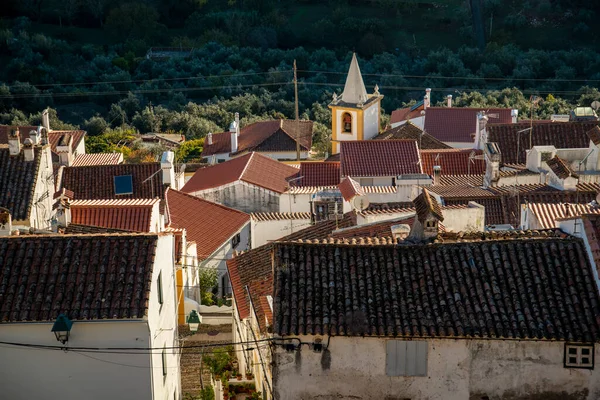 Θέα Την Παλιά Πόλη Castelo Vide Στο Alentejo Της Πορτογαλίας — Φωτογραφία Αρχείου