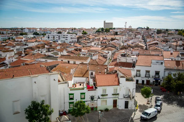 Uma Vista Cidade Moura Alentejo Portugal Portugal Moura Outubro 2021 — Fotografia de Stock