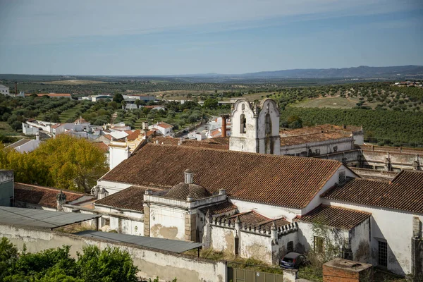 ポルトガルのAlentejoにあるMouraの町にあるNossa Senhora Carmo修道院 ポルトガル モーラ 2021年10月 — ストック写真