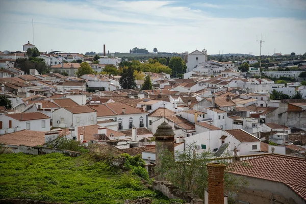 Uma Vista Cidade Moura Alentejo Portugal Portugal Moura Outubro 2021 — Fotografia de Stock