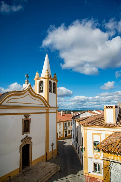 Igreja Nossa Senhora Graca Matriz Nisa Portugáliai Alentejo Városában Portugália — Stock Fotó