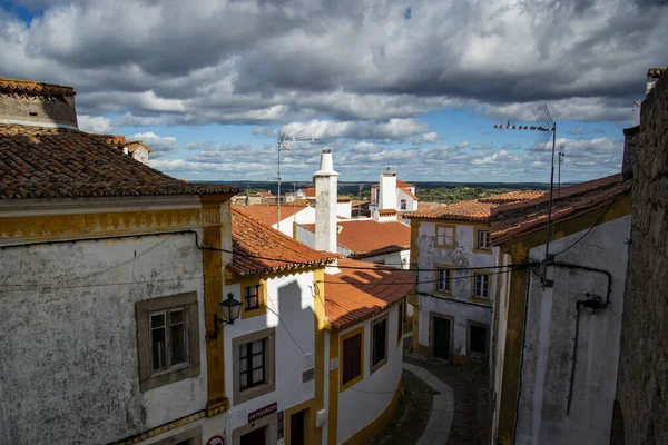 Una Vista Sobre Casco Antiguo Nisa Alentejo Portugal Portugal Nisa —  Fotos de Stock