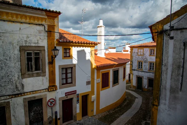 Blick Über Die Altstadt Von Nisa Alentejo Portugal Portugal Nisa — Stockfoto