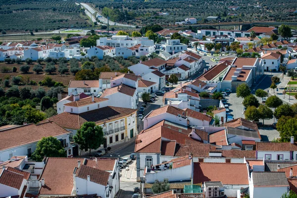 Portekiz Alentejo Şehrindeki Portel Şehrinin Manzarası Portekiz Portel Ekim 2021 — Stok fotoğraf