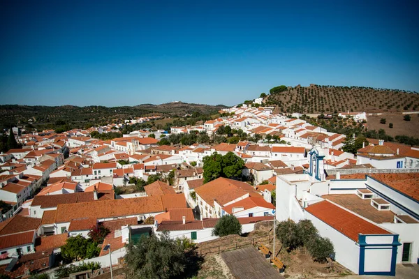 Portekiz Alentejo Şehrindeki Portel Şehrinin Manzarası Portekiz Portel Ekim 2021 — Stok fotoğraf