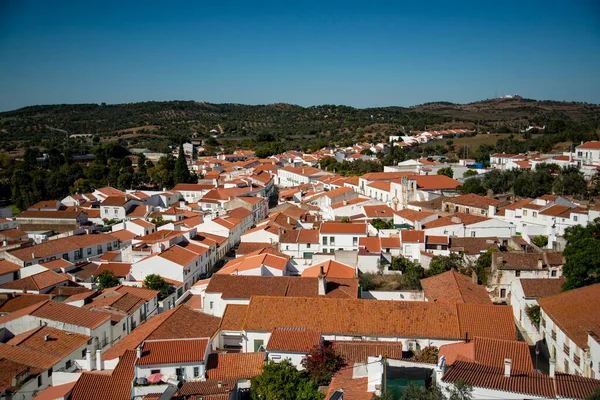 Výhled Město Portel Alentejo Portugalsku Portugalsko Portel Říjen 2021 — Stock fotografie