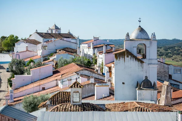 Vista Desde Castelo Aldea Terena Alentejo Portugal Portugal Terena Octubre — Foto de Stock