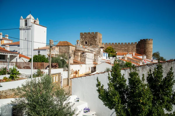 Castelo Terena Στο Χωριό Terena Στο Alentejo Της Πορτογαλίας Πορτογαλία — Φωτογραφία Αρχείου