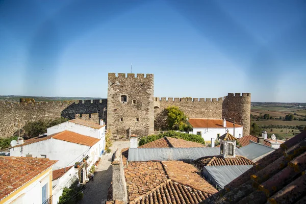 Castelo Terena Miejscowości Terena Alentejo Portugalii Portugalia Terena Październik 2021 — Zdjęcie stockowe