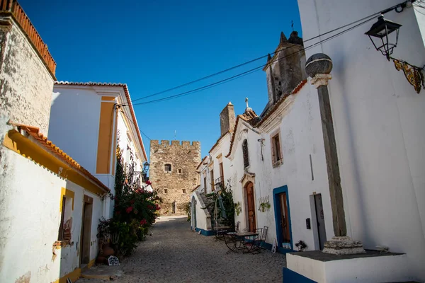 Castelo Terena Portugáliai Alentejo Városában Található Terena Faluban Portugália Terena — Stock Fotó