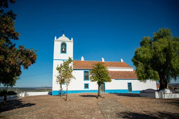 Die Igreja Martiz Sao Pedro Dorf Terena Alentejo Portugal Portugal — Stockfoto