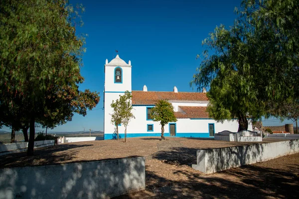 Igreja Martiz Sao Pedro Nel Villaggio Terena Alentejo Portogallo Portogallo — Foto Stock