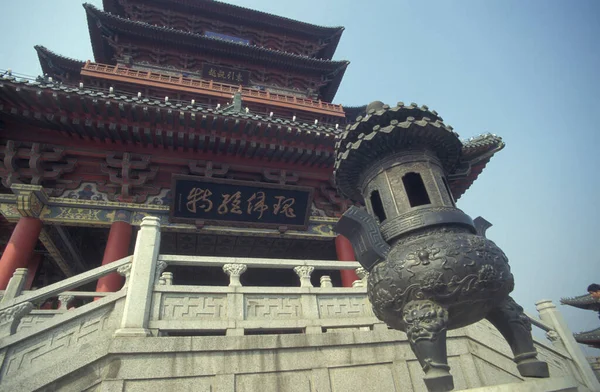 Świątynia Pavillon Księcia Teng Mieście Nanchang Prowincji Jiangxi Chinach Chiny — Zdjęcie stockowe