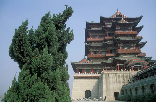 Temple Pavillon Prince Teng Dans Ville Nanchang Dans Province Jiangxi — Photo
