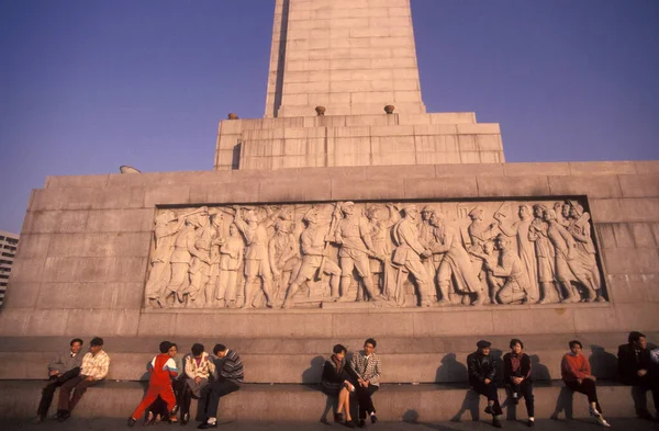 Monument Dans Ville Nanchang Dans Province Jiangxi Chine Chine Nanchang — Photo