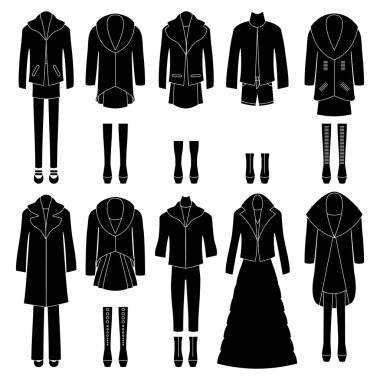 set damesmode. verschillende combinaties.