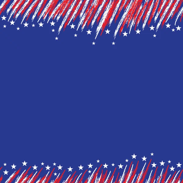 Amerikan bayrağının renkleri arka planda.
