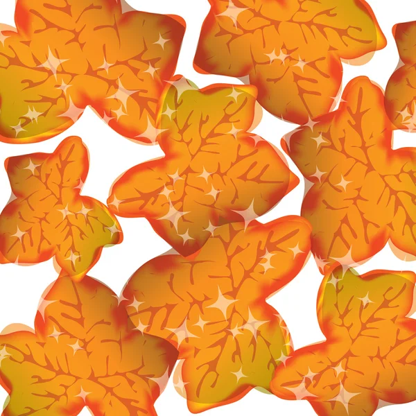 Modèle de feuilles d'automne Vecteur — Image vectorielle