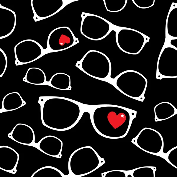 Hipster symbols. Valentines Day background. — Stock Vector