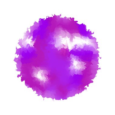 beyaz zemin üzerinde sulu boya lekesi.