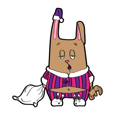 uykulu bunny pijama.