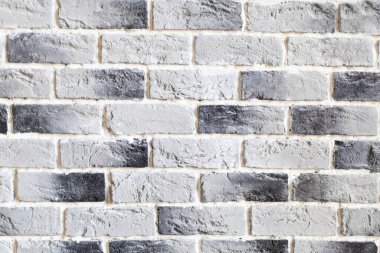 Aydınlık ve koyu tuğlalı tuğla duvar